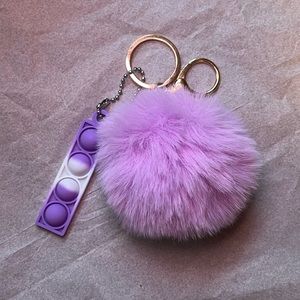 Brand new bag charm and fidget keychain